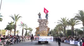 Hammamet Int'l Carnival held in Tunisia with global spectacle