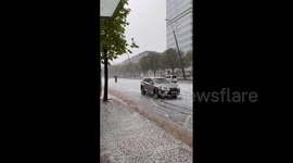 Spain: Intense Hailstorm Hits Parts Of Catalan 2