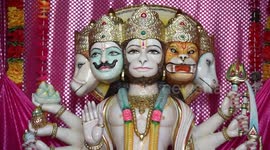 Birth anniversary of Hindu Lord Hanuman in India