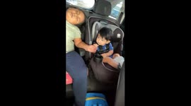 Boy Bites Sleeping Girl's Finger