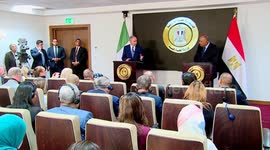 Egypt, Ireland FMs discuss Gaza developments
