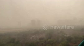India: Dust Storm With Heavy Rains Sweeps Delhi-NCR, Bringing Relief From Scorching Heat