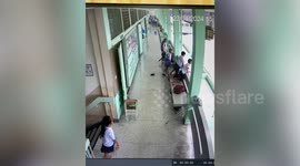 Teacher saves girl choking on candy in Thailand