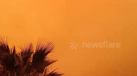 Greece: Sahara Dust Turns Skies Orange In Athens 3