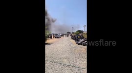 Philippines: Fire Erupts In Parking Area At Manila Airport Burning Several Vehicles 3