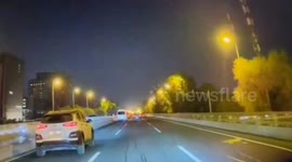 Spectacular fireball lights up sky above Chinese cities
