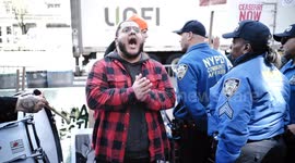 Pro-Palestinian student protests at Columbia University