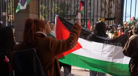 Gaza Solidarity Encampment At Columbia University