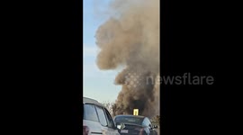 Canada: Fire Destroys Historic Airport Hangar In Edmonton 4