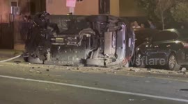 Fatal Rollover Collision in South Los Angeles