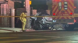 Fatal Rollover Collision in South Los Angeles