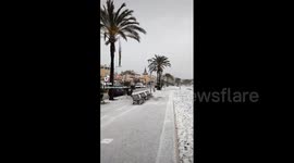 France: Intense Hail Storm Hits Parts Of Alpes-Maritimes 2