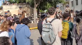 US: Dozens Arrested At Pro-Palestinian Protest At UT Austin 9
