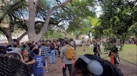 US: Dozens Arrested At Pro-Palestinian Protest At UT Austin 5
