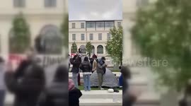France: Paris Students Stage Gaza Solidarity Sit-In