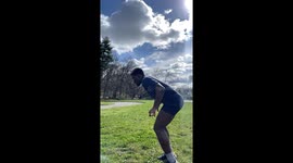 Impossible stick challenge, that requires explosiveness and flexiblity to bring the stick back and forward in one jump. While having the leg extend fully out