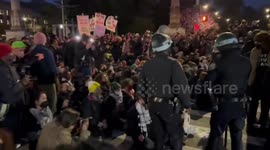 USA: Arrests at the rally to stop arming Israel in Brooklyn, NY