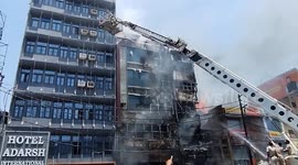 6 Dead, 15 Injured as major fire breaks out at hotel on Northern India