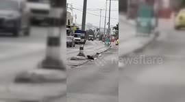 Palestine: Armed clashes broke out with the Israeli forces in Nablus during Raid