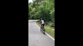 Motorcycle accident caught on camera in Campinas while filming cycling session