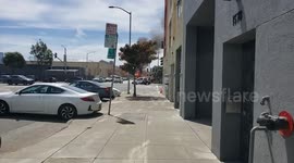 Mystery Water Truck Helps SFFD Extinguish Box Van Fire
