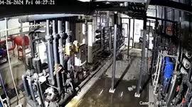 CCTV captures 'terrorists planting and detonating bombs in power plant' in southern Thailand