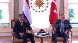 Turkish president, Dutch PM discuss NATO chief candidacy