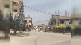 Gaza Strip: House bombed by the Israeli warplane in Beit Lahia