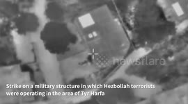 Lebanon: Strike on Hezbollah military structure in Ayta ash Shab