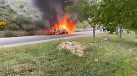 Lebanon: Israeli marches target a car on the Midoun road