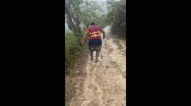 Unexpected journey: a muddy road mishap