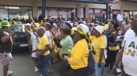 Former South African president endorses ANC ahead of elections