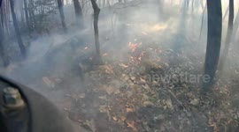 Wild land fire - Coal Township, Pennsylvania