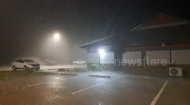 Intense Winds During Severe Storm