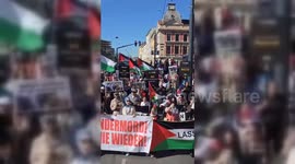 Austria: Protests took the streets of Vienna calling the end of Gaza war
