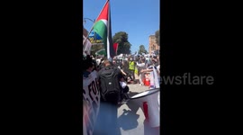 US: Pro-Palestine, Pro-Israel Protesters Clash At UCLA