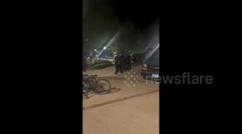 US: Police Remove, Detain Students From Virginia Tech Pro-Palestine Protest 2