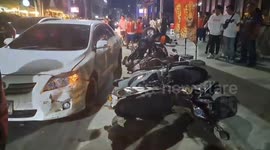 Brit, 24, arrested over 'drug driving' rampage in Pattaya, Thailand