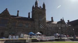 Student-led pro-Palestine protests spread from US to Australia