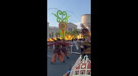 Locals celebrate colourful fiesta in the Philippines