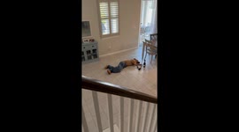 Looks Like Cooper Had a Ruff Night