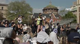 Columbia University Student Protesters DEFY Dispersal Deadline