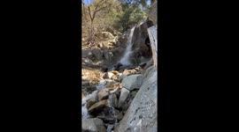 Southern California Mountains Spring to Life with Dazzling Waterfalls After Record Winter Rainfall