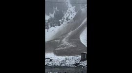 Avalanches smash into villages in Kashmir, India