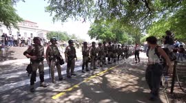 Pro-Palestinian protesters clash with police at UT-Austin, over 40 arrested