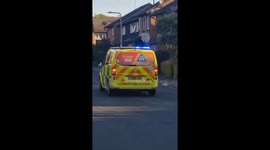 Footage of sword-wielding man roaming around neighbourhood in Hainault after injuring 5
