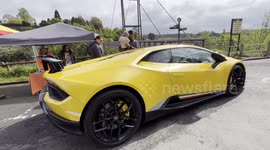 Lamborghini heaven at an Italian super car event held in Bridgnorth Shropshire.