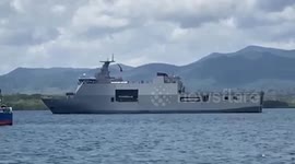 Philippines: Philippine Navy vessels LD602 and PS16, alongside the USS Harpers Ferry (LSD-49)