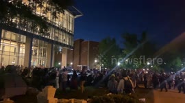US: Pro-Palestine Protests At Virginia Commonwealth University Turn Chaotic