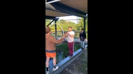 Beam Hoop Backflip
